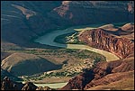 Picture: A bend in the Colorado River as sen from Lipan Point, South Rim, Grand Canyon National Park, Arizona