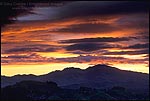 Photo: Storm clouds over Mount Diablo at sunrise, from Lafayette, California