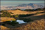 Picture: Afternoon light on golden hills below Mount Diablo, from Briones Regional Park, Contra Costa County, California