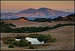 Picture: Sunset light on Mount Diablo as seen from Briones Regional Park, Contra Costa County, California