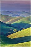 Photo: Rolling green hills in Spring, Tassajara Region, Contra Costa County, California
