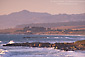 Overlooking the coastal hills and coastline between Cambria and San Simeon, California