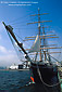 Star of India, Historic old sailing ship docked in  the San Diego Bay waterfront, San Diego, California