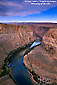 Colorado River canyon at Horseshoe Bend, near Page, Arizona