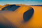 Sand dunes at sunrise, North Algodones Dunes Wilderness, Imperial County, California
