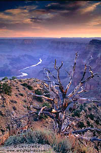 Sunrise light over the Grand Canyon, Arizona