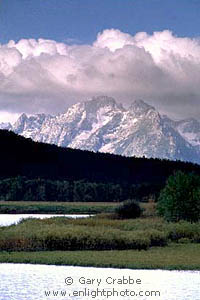 Fall storm over the Teton Range, Grand Teton National Park, Wyoming