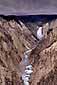 Lower Yellowstone Falls and the Yellowstone River, Grand Canyon of the Yellowstone, Yellowstone National Park, Wyoming