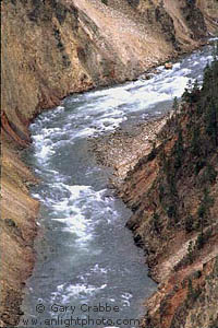 Yellowstone River, Grand Canyon of the Yellowstone, Yellowstone National Park, Wyoming