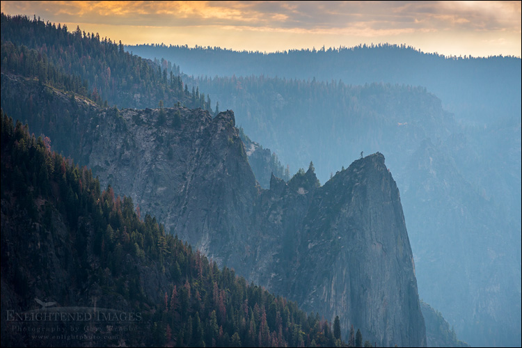 Image: Sentinel Rock, along the side of Yosemite Valley, Yosemite National Park, California