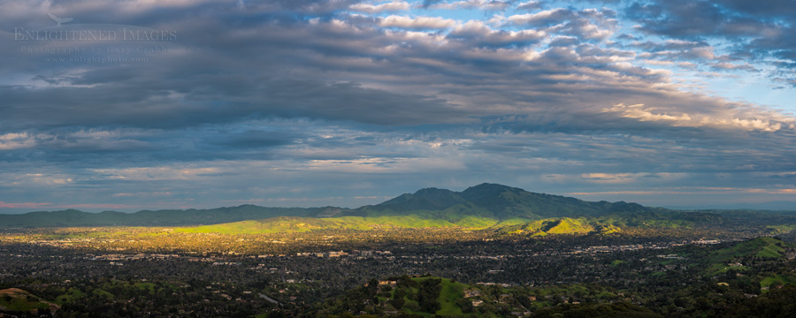 Image: Clouds over Briones Regional Park in spring, Contra Costa County, California