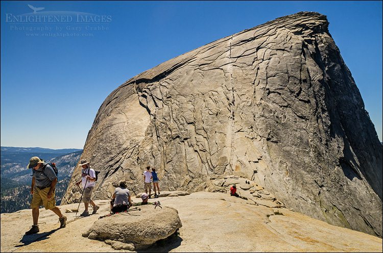Two of the best hikes in Yosemite; Part Two: The Summit of Half Dome via  the Cables Route - Gary Crabbe - Enlightened Images Photography