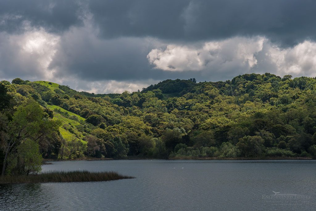 Photo: Storm clouds over the Lafayette Reservoir, Lafayette, Contra Costa County, California