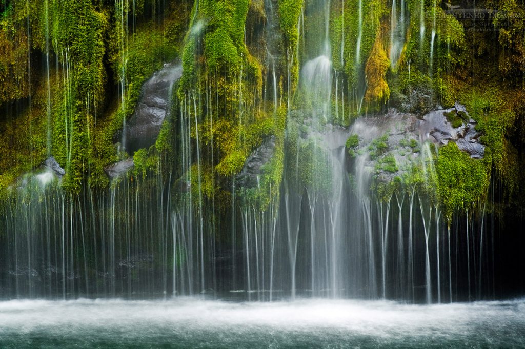 Photo: Mossbrae Falls, along the Sacramento River, near Dunsmuir, Siskiyou County, California