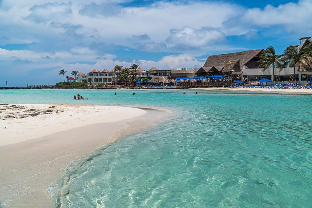Photo: White sand beach at Playa Norte Beach, Isla Mujeres, Yucatan Peninsula, Quintana Roo, Mexico