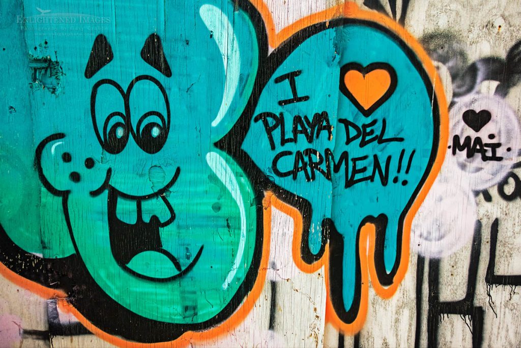Photo: Local graffiti art, Playa del Carmen, Quintana Roo, Mayan Riviera, Mexico